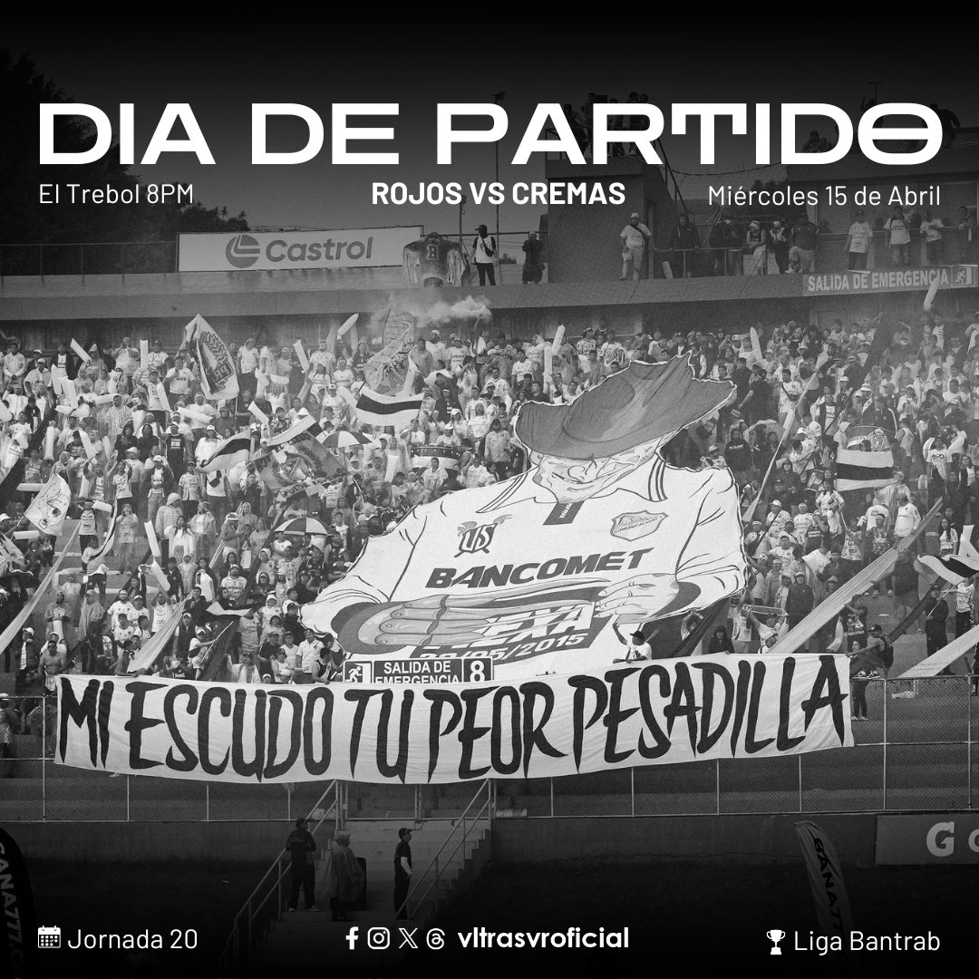¡HOY JUEGA EL ALBO! 👻

Hoy a las 8PM se disputa el Clásico 337 por la jornada 20
📺 El partido lo puedes ver por Canal 11 y Tigo Sports.