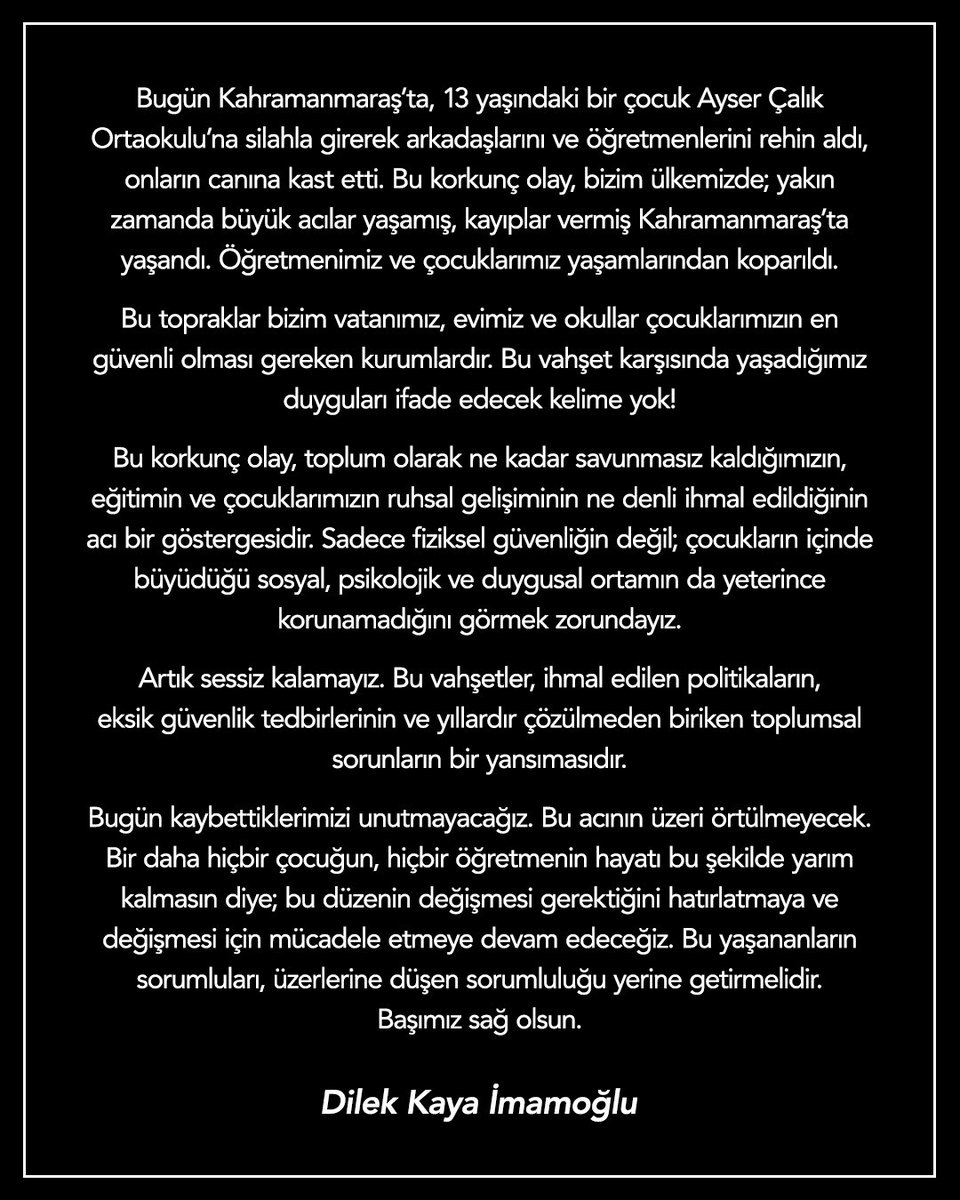 Dilek Kaya İmamoğlu (@dk_imamoglu) on Twitter photo 