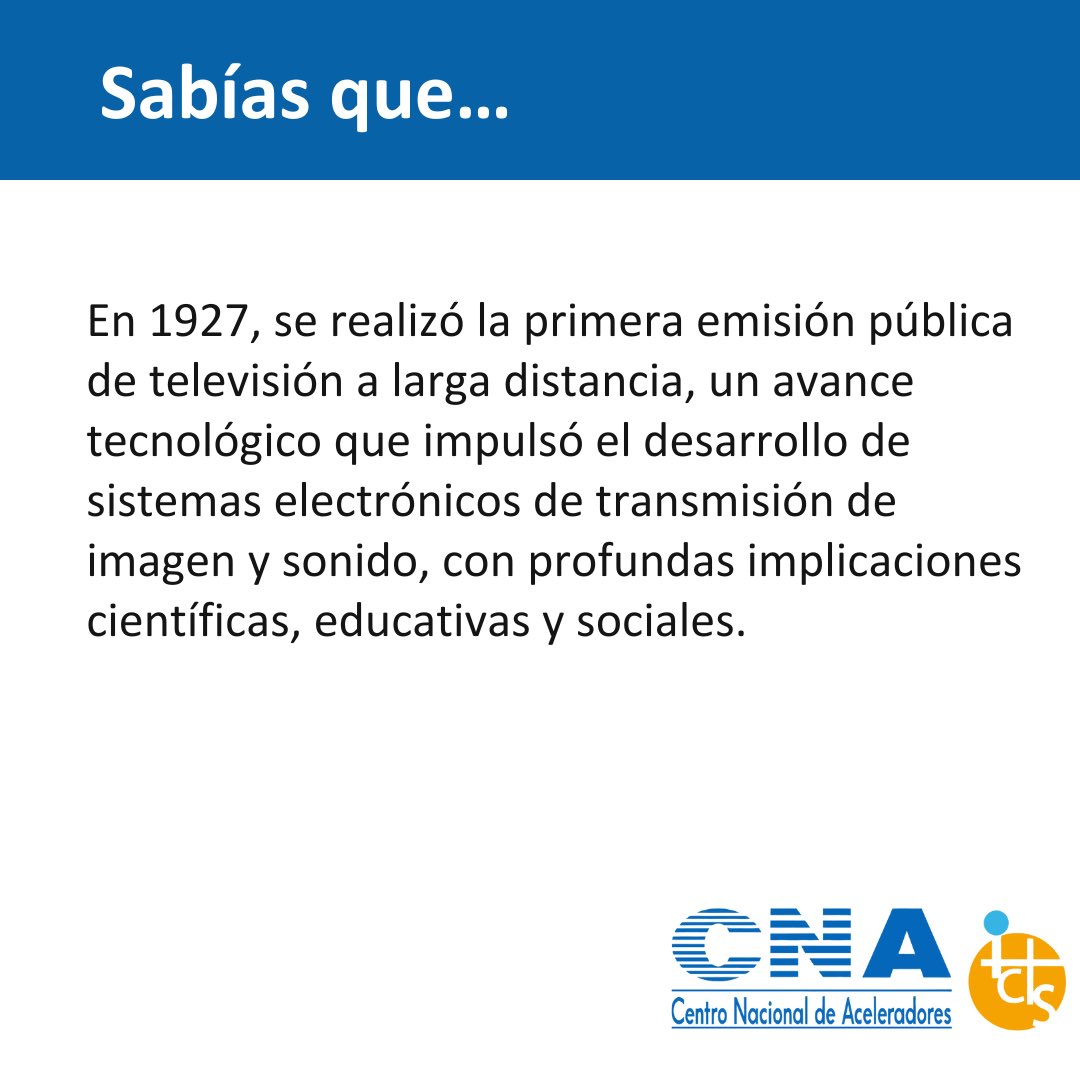 redescna's tweet image. Un 7 de abril…📺

#aprender #efemérides #quierosabermás