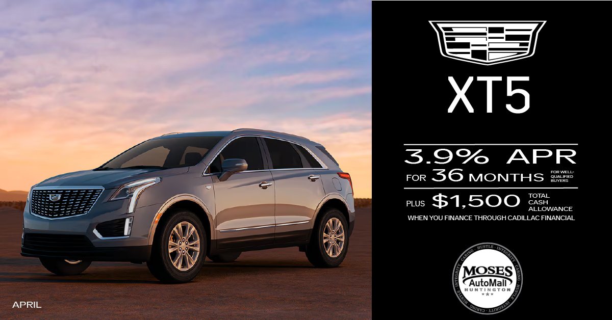 Versatility meets refined comfort. The Cadillac XT5 is part of our Spring Savings Event. View inventory: tinyurl.com/yc3hr74w