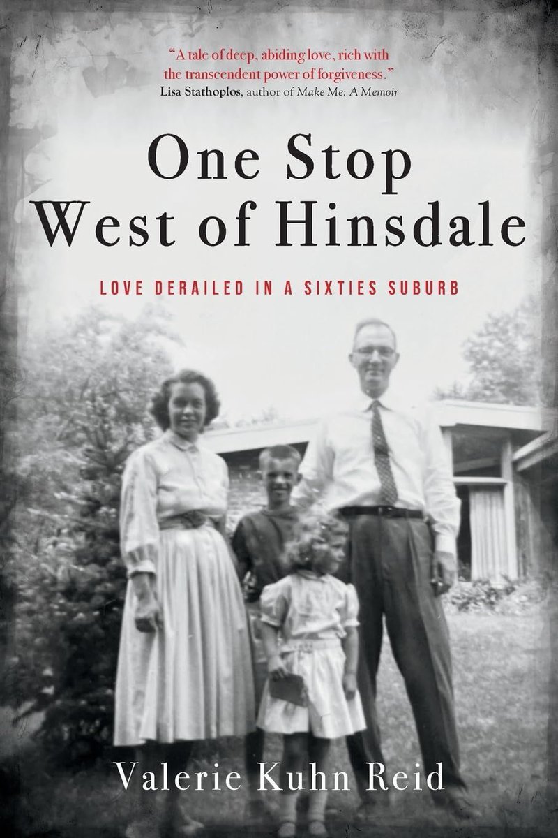 eBookConnection's tweet image. Valerie Kuhn Reid is the #author of "One Stop West of Hinsdale: Love Derailed in a Sixties Suburb"

"... a clearly-told, courageous, unembellished story ... Her clear, articulate prose... is rich in detail." -Andy Young, Author 

independentauthornetwork.com/-valerie-kuhn-… 
#amreading #memoir