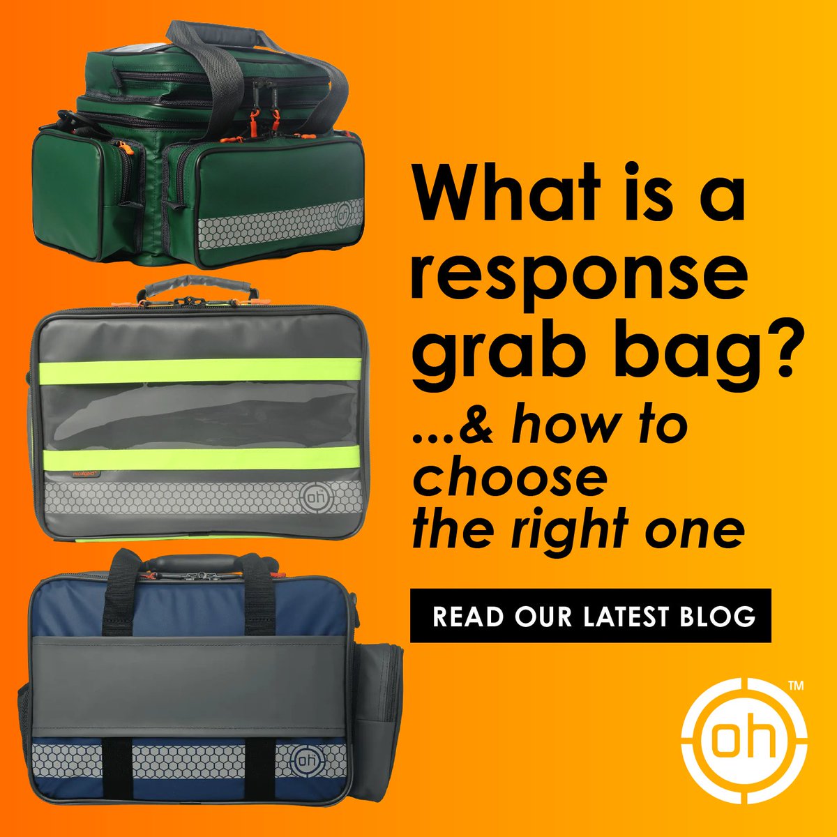 OHProducts's tweet image. When seconds count, your grab bag matters! 🏃‍♂️💨 Choose wisely: what do you need first? How fast do you need to move? The right bag can save lives. 

👉 Read the full guide: openhouseproducts.com/what-is-a-resp…

#ResponseGrabBag #MedicalBag #EmergencyResponse