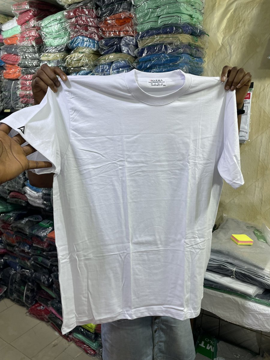 Alpha stretch Tshirt.✅
A pair of stocks✅
A biro ✅