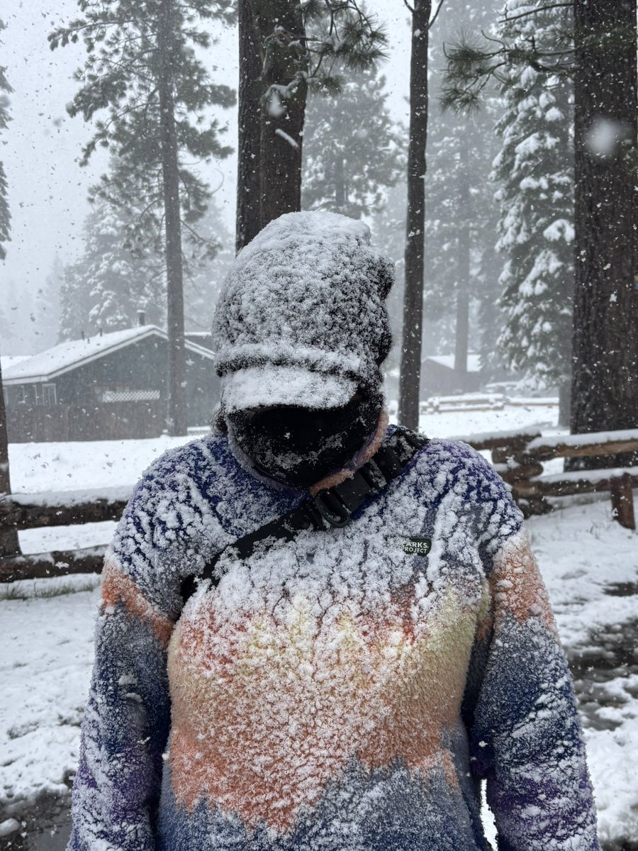 isawthismorning's tweet image. Snow day camouflage, mid April in South Lake Tahoe #snowday #snow #southlaketahoe #laketahoe #california