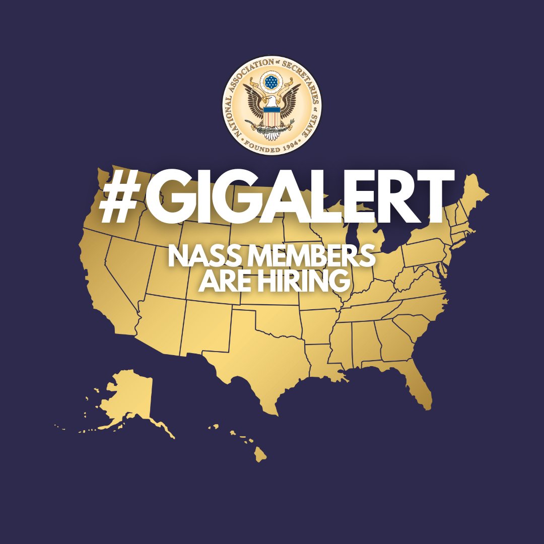 NASSorg's tweet photo. 🚨 #GigAlert: @NASSorg Members are hiring!
Check out these NEW posts from @KYSecState on our "Job Listings" page➡️��https://t.co/ddPWwJH6tU https://t.co/vGVuc6V7gk