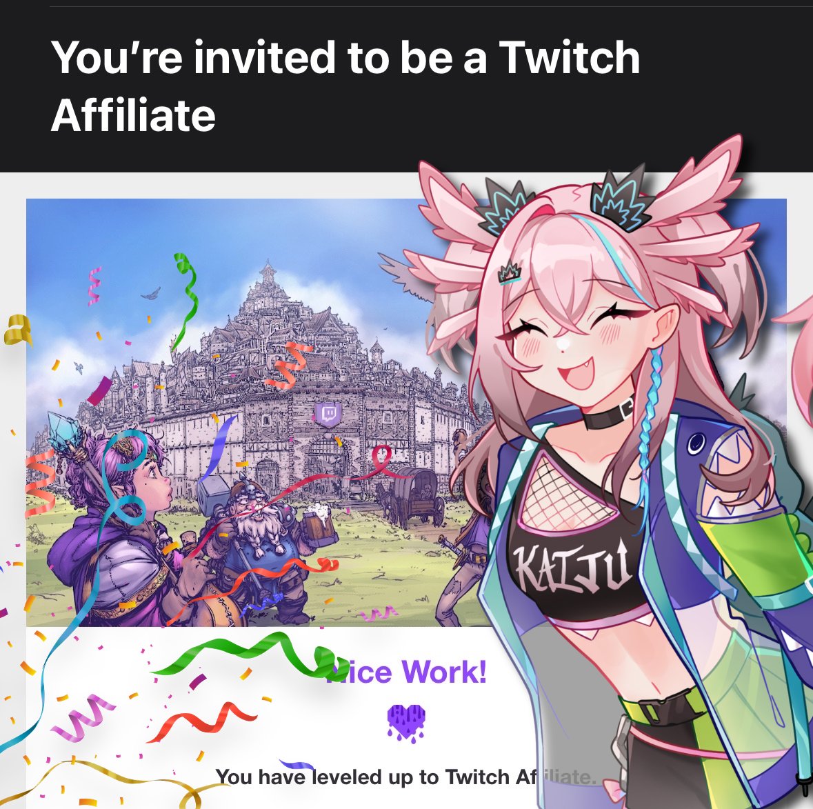 Azusa Kairu 🦎💥Kaiju Axolotl tweet media