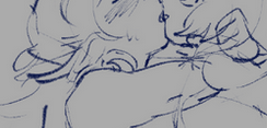 comfiecore's tweet image. new bumbleby and farcille sketches up on ptrn