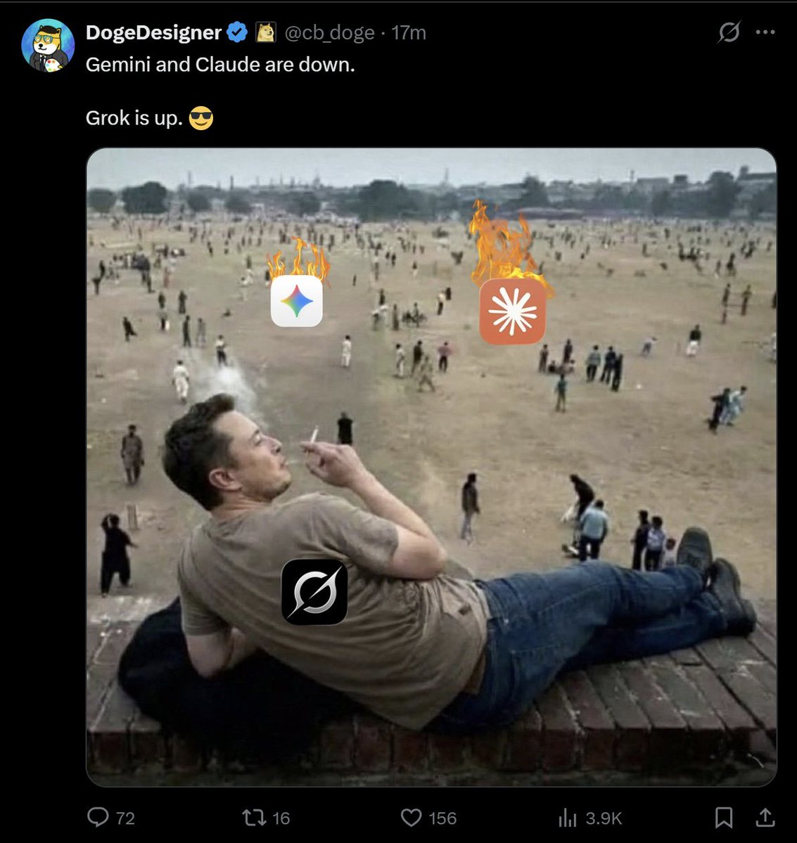 HarshithLucky3's tweet image. 😭😭

Trolling Gemini with a Gemini edited image