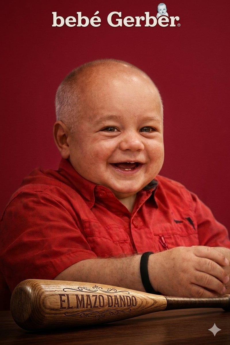 carloschavez_1's tweet image. Hoy, el Malvado bebé Gerber te invita a ver el programa con el mazo dando! 👶🔨 Escualidos no se lo pierdan. ¡Te garantizamos muchas arrecheras y mucho entretenimiento! #BebéGerber #ConElMazoDando #Gerber