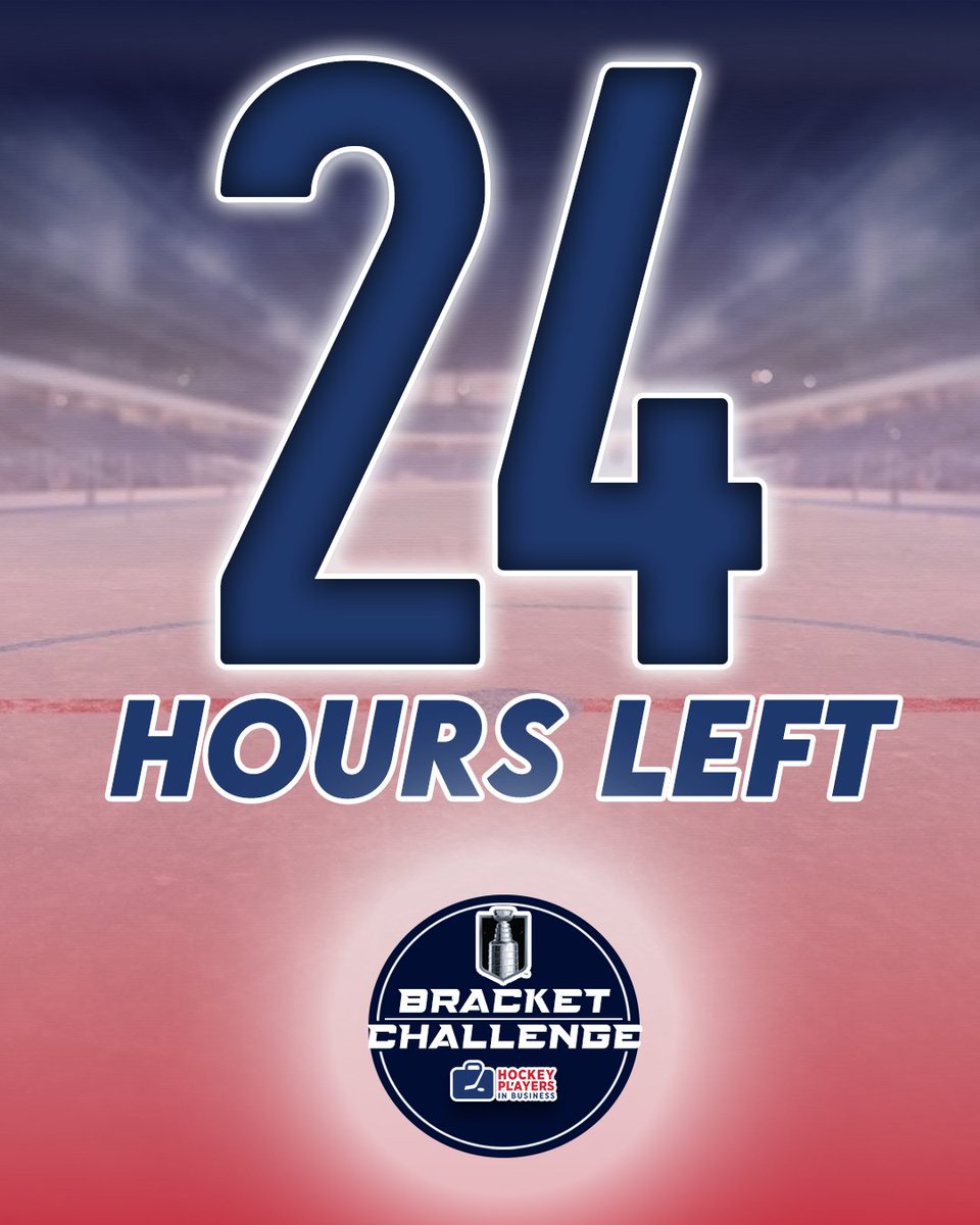HPIBorg's tweet image. 24 HOURS REMAINING! Make sure to get your bracket in by 3pm tomorrow for a chance to win big!
#network #learn #giveback