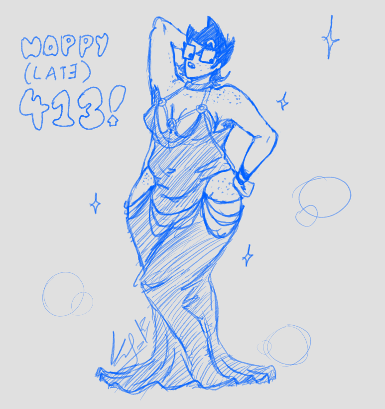 BoatKnoo's tweet image. im SO sorry for this being posted so late but HAPPY 413 for the beautiful june egbert!!!!!!!!!!!
#homestuck #homestuck413 #june #egbert