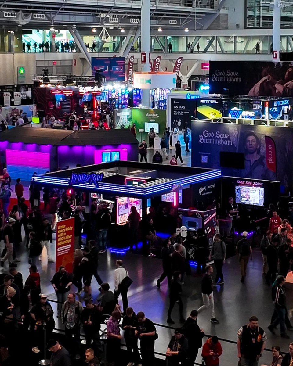 ReactionAV's tweet image. At PAX East 2026, we powered exhibitor booths across the show floor, from interactive demos to high-impact displays, helping brands stand out and drive engagement. 🎮⚡️

#Gaming #AV #EventProduction #PAX #PAXEast
