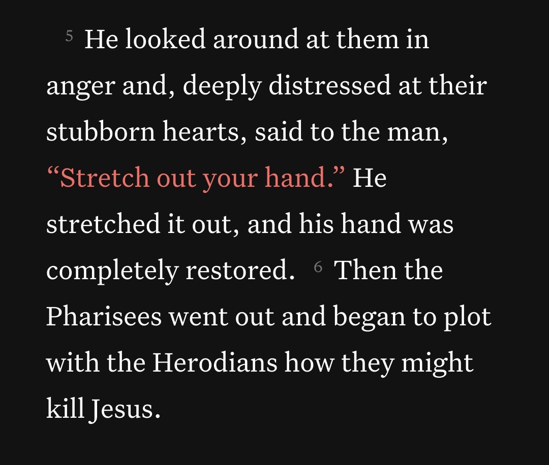 Jesus Heals on the Sabbath

From the gospel according to Mark, chapter 3