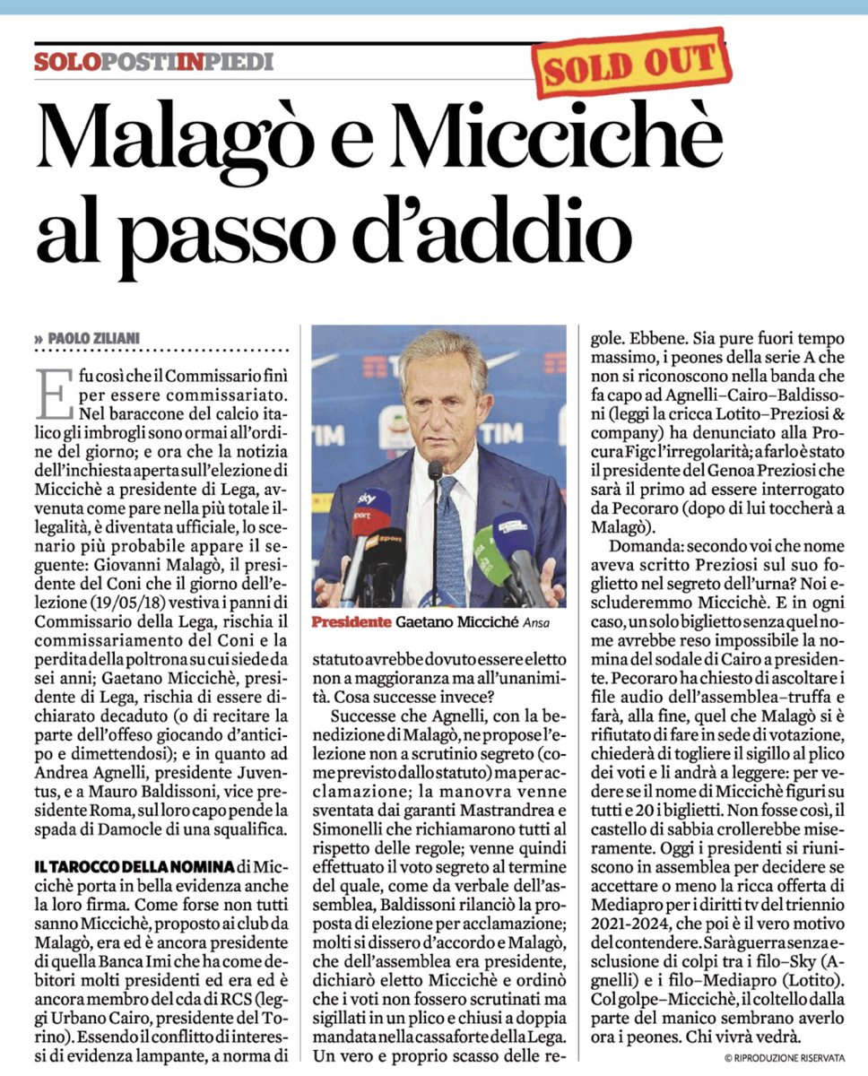 Paolo Ziliani tweet media