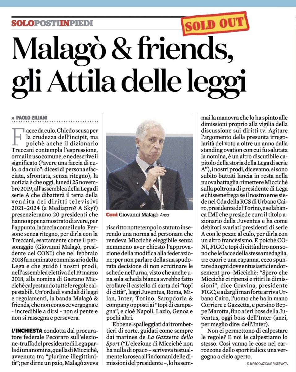 Paolo Ziliani tweet media