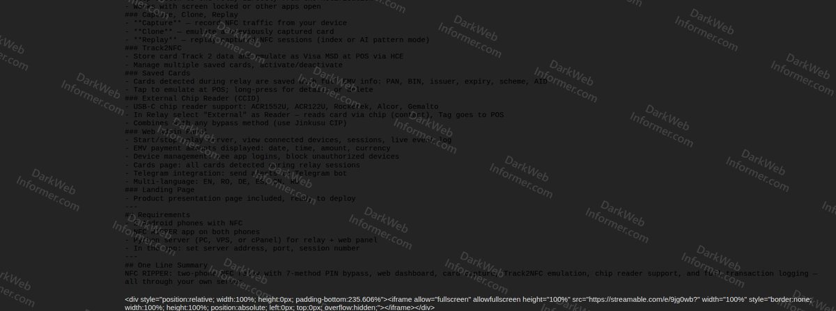 Dark Web Informer tweet media