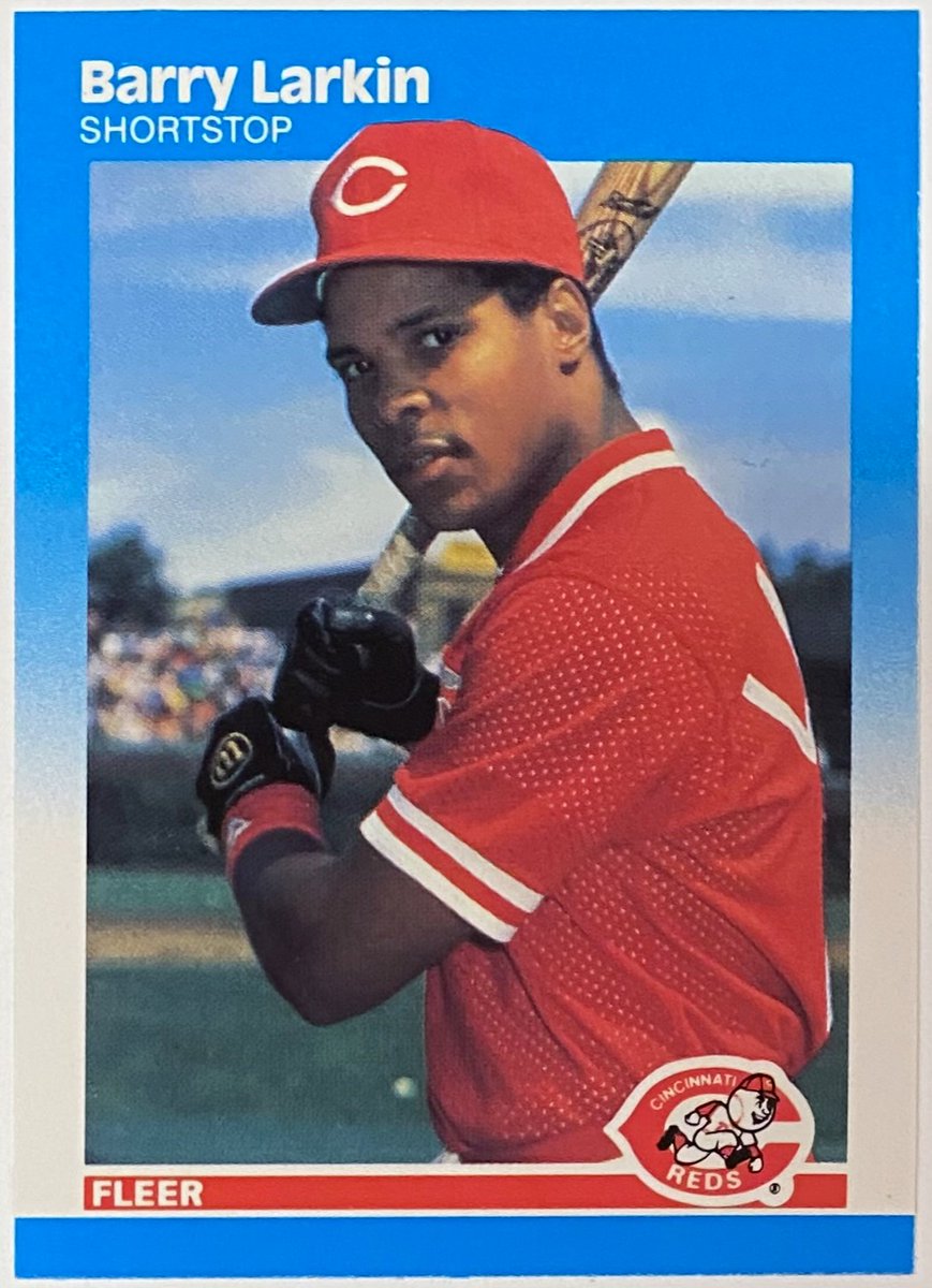 FunBaseballFact's tweet image. Born today in 1964: Barry Larkin. Helped led his hometown Reds to the 1990 World Series win.

Barry was a 12-time All-Star and won 3 Gold Gloves at shortstop. He was also the 1995 NL MVP. Larkin was elected to the Hall of Fame in 2012.
#MLB #baseball #Reds #HallofFame
