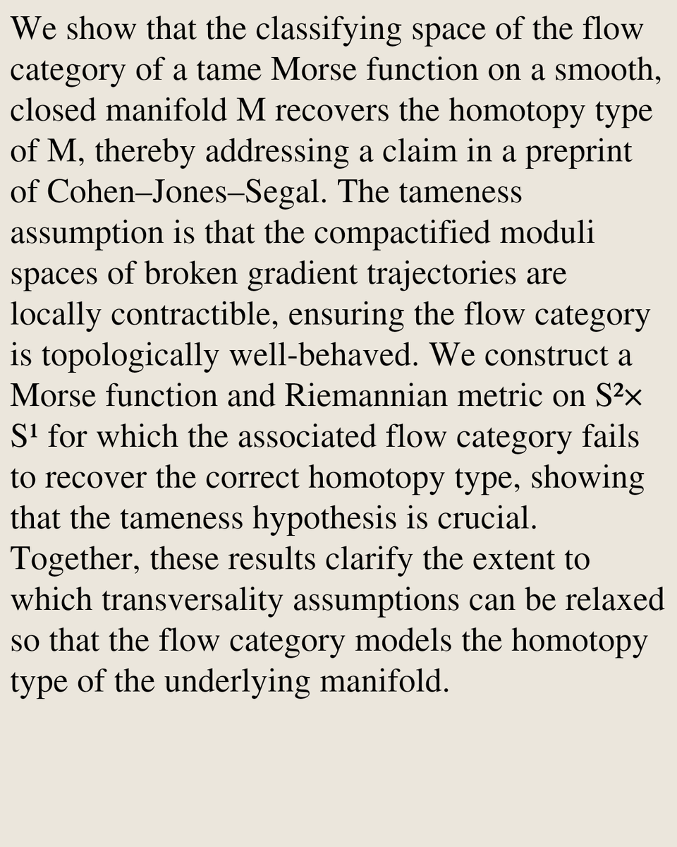 Algebraic Topology Papers tweet media