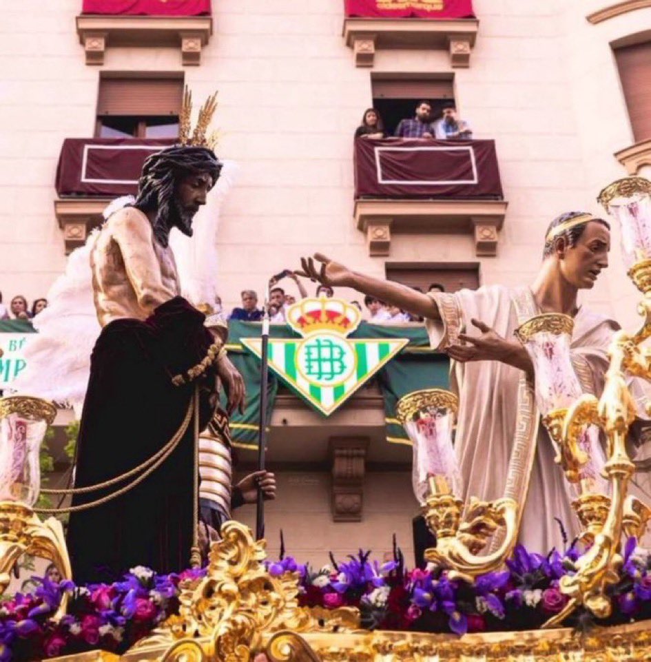 BetisGolNorte's tweet photo. Recopilación de las mejores imágenes en Campana de esta Semana Santa gracias a nuestros amigos de la Peña bética @RBCampeon1935 
(Desconozco los autores) https://t.co/dYsrkq7yv4