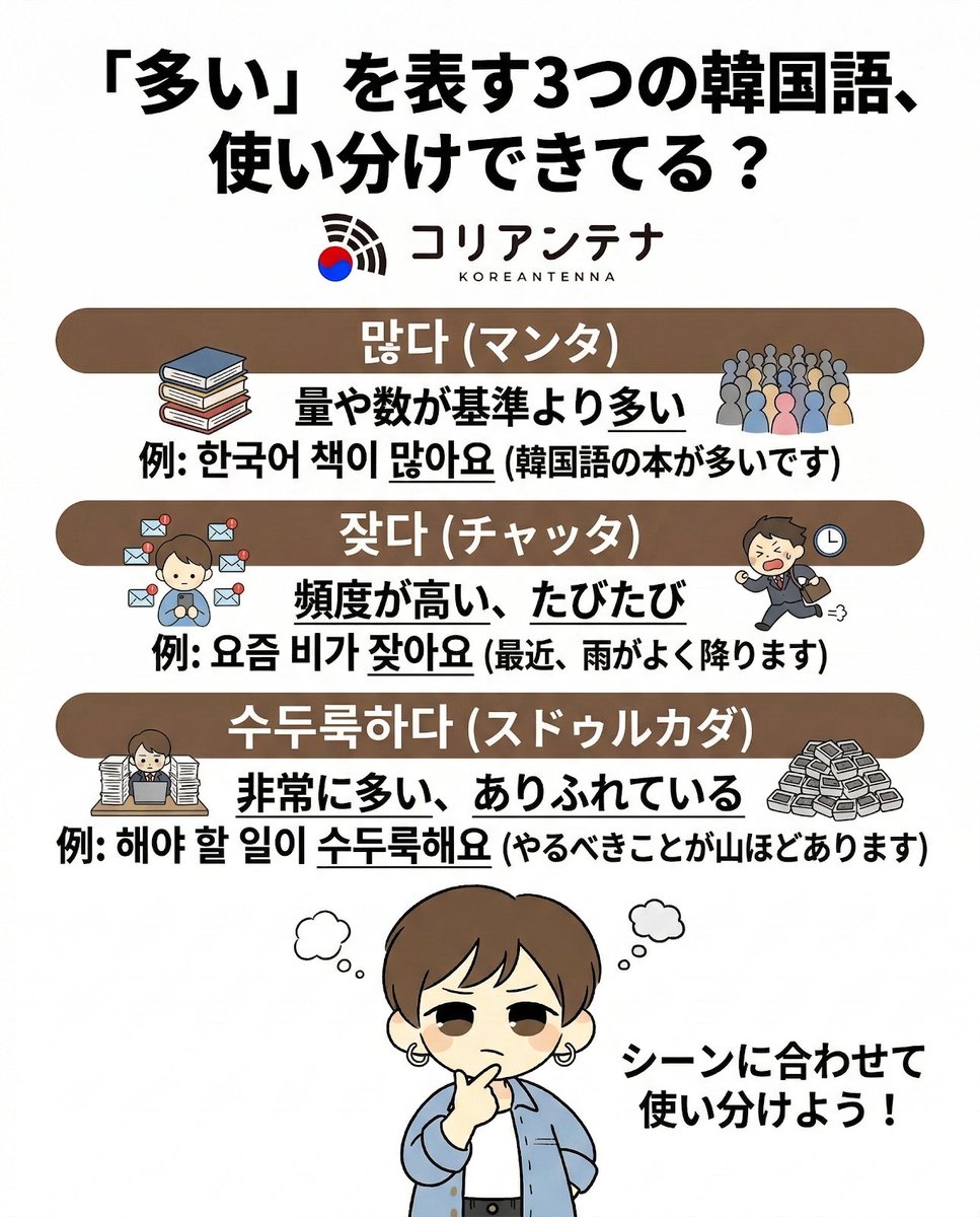 コリアンテナ｜オンライン韓国語教室 tweet media