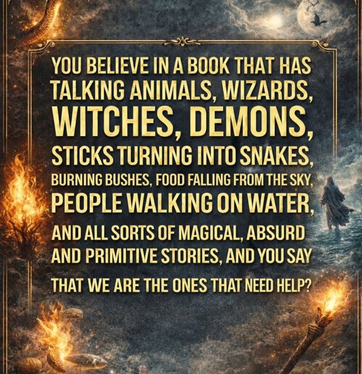 Tori atheist tweet media