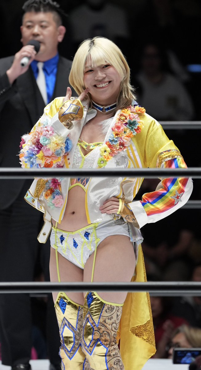 naoto666's tweet image. 3.31 #スターダム

#羽南 選手

#STARS