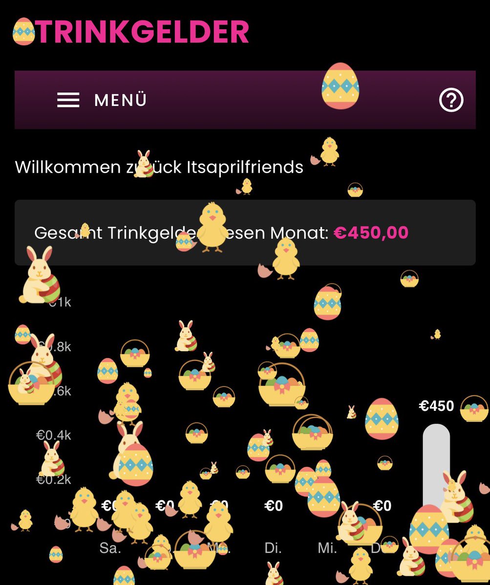 King April tweet media