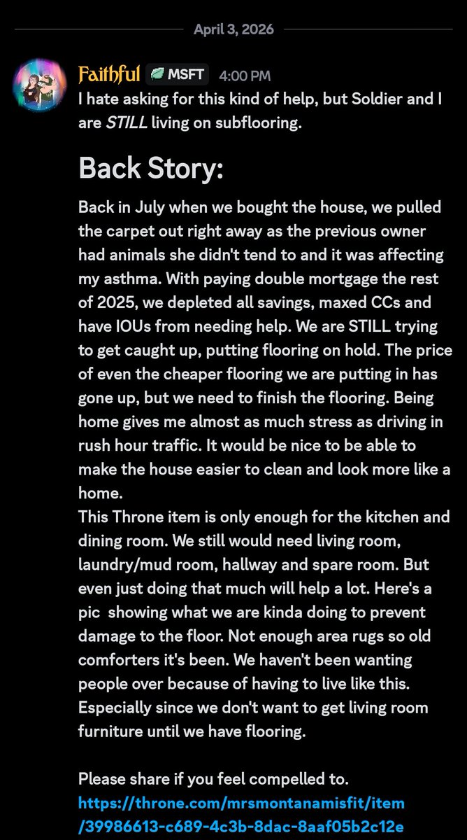 MontanaMisfits's tweet photo. Please read and share if you feel compelled to. Any little bit would help us.
https://t.co/Icv0j8s87f https://t.co/IDKGPE1lH5