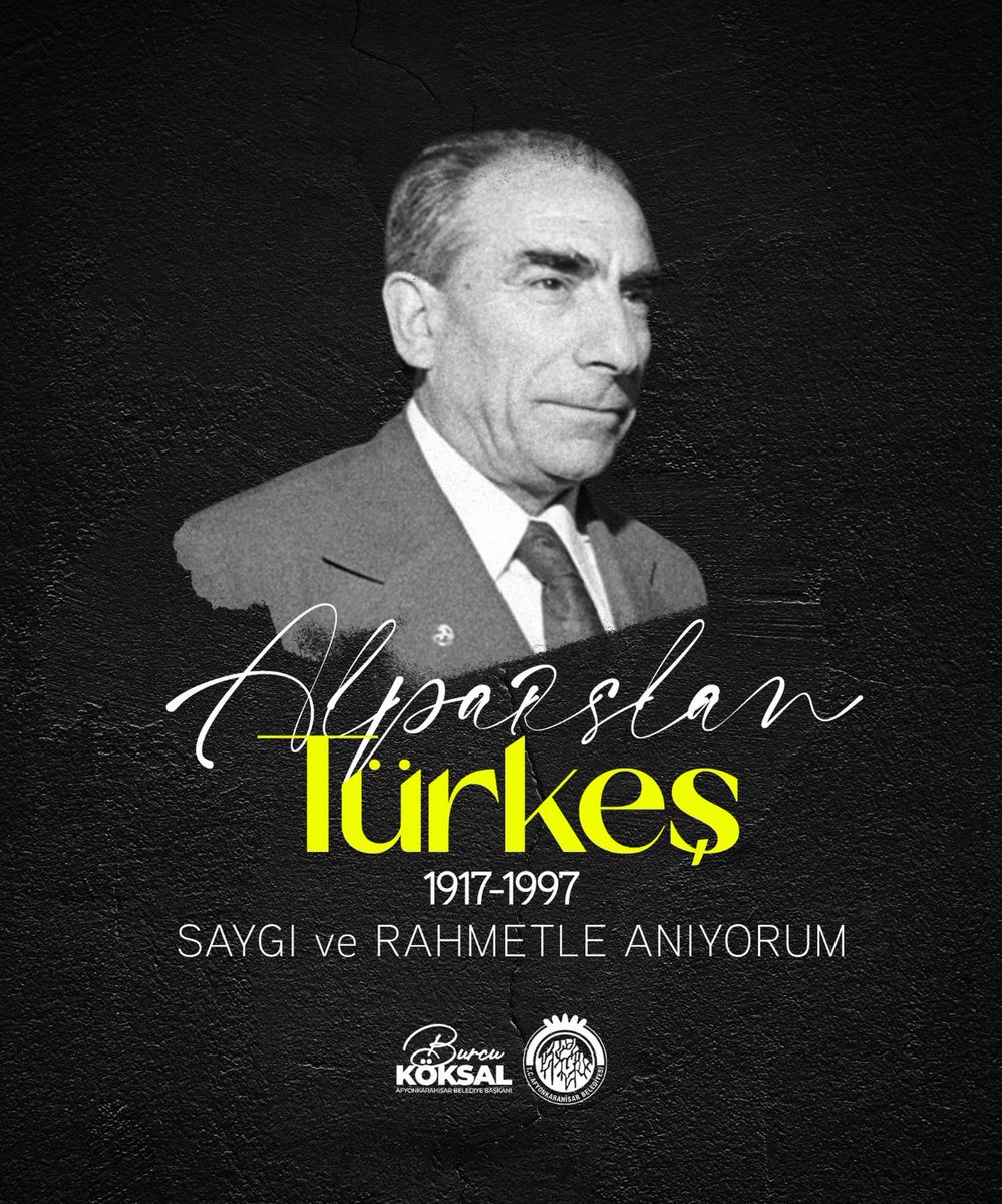 burcukoksal03's tweet photo. Türk siyasi hayatında iz bırakan, milliyetçi duruşu ve fikirleriyle ilham olan Alparslan Türkeş’i vefat yıl dönümünde rahmet ve saygıyla anıyorum. https://t.co/TpYEQ6B4DV