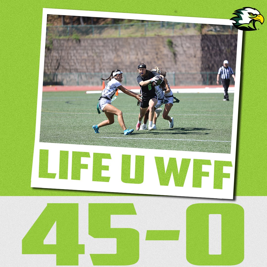 LifeUAthletics's tweet photo. DOMINANT!

@LifeUWFF defense holds Brewton-Parker scoreless while the offense lights it up on the other side of the ball! https://t.co/MtAvANH0i0