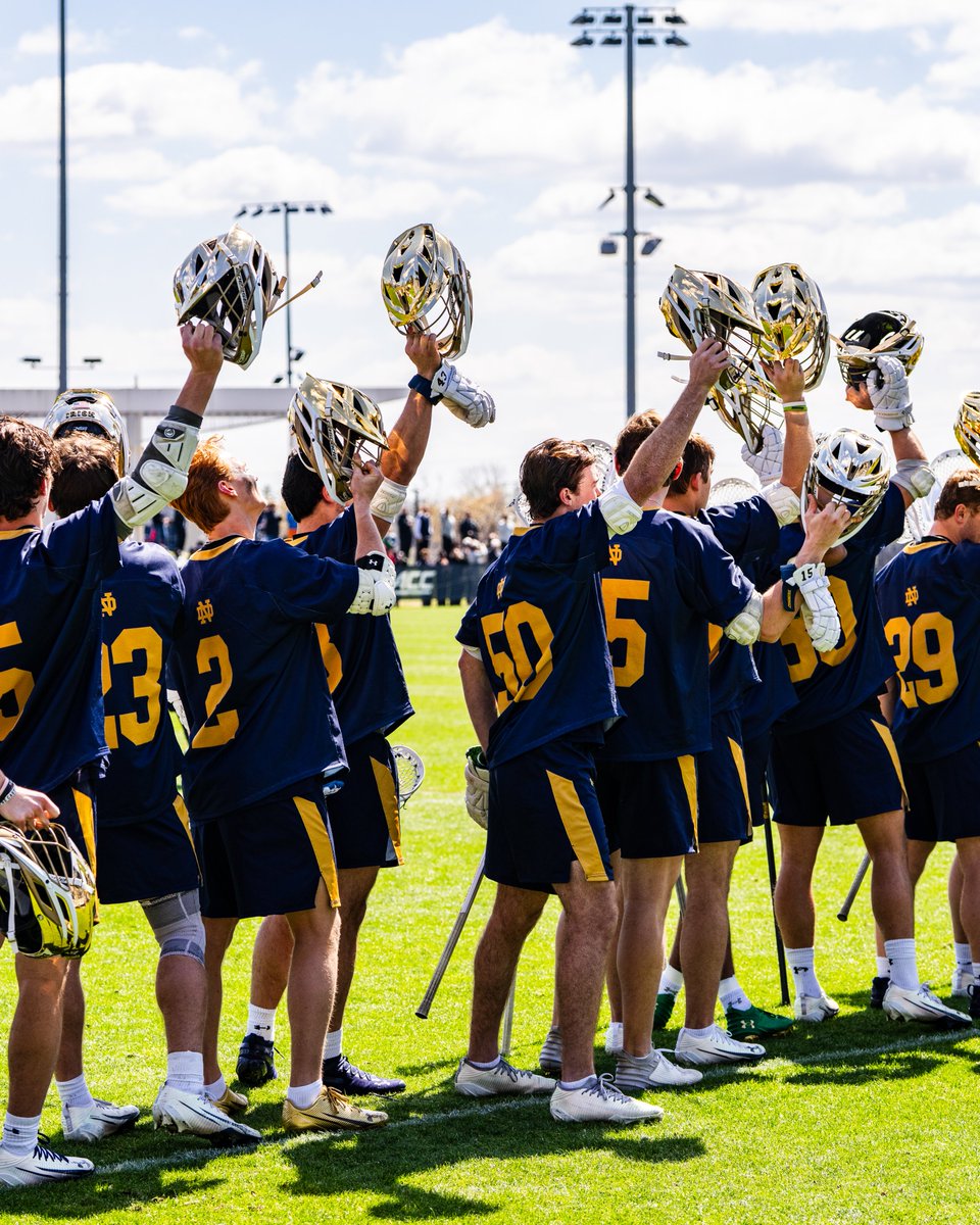 Notre Dame Lacrosse tweet media