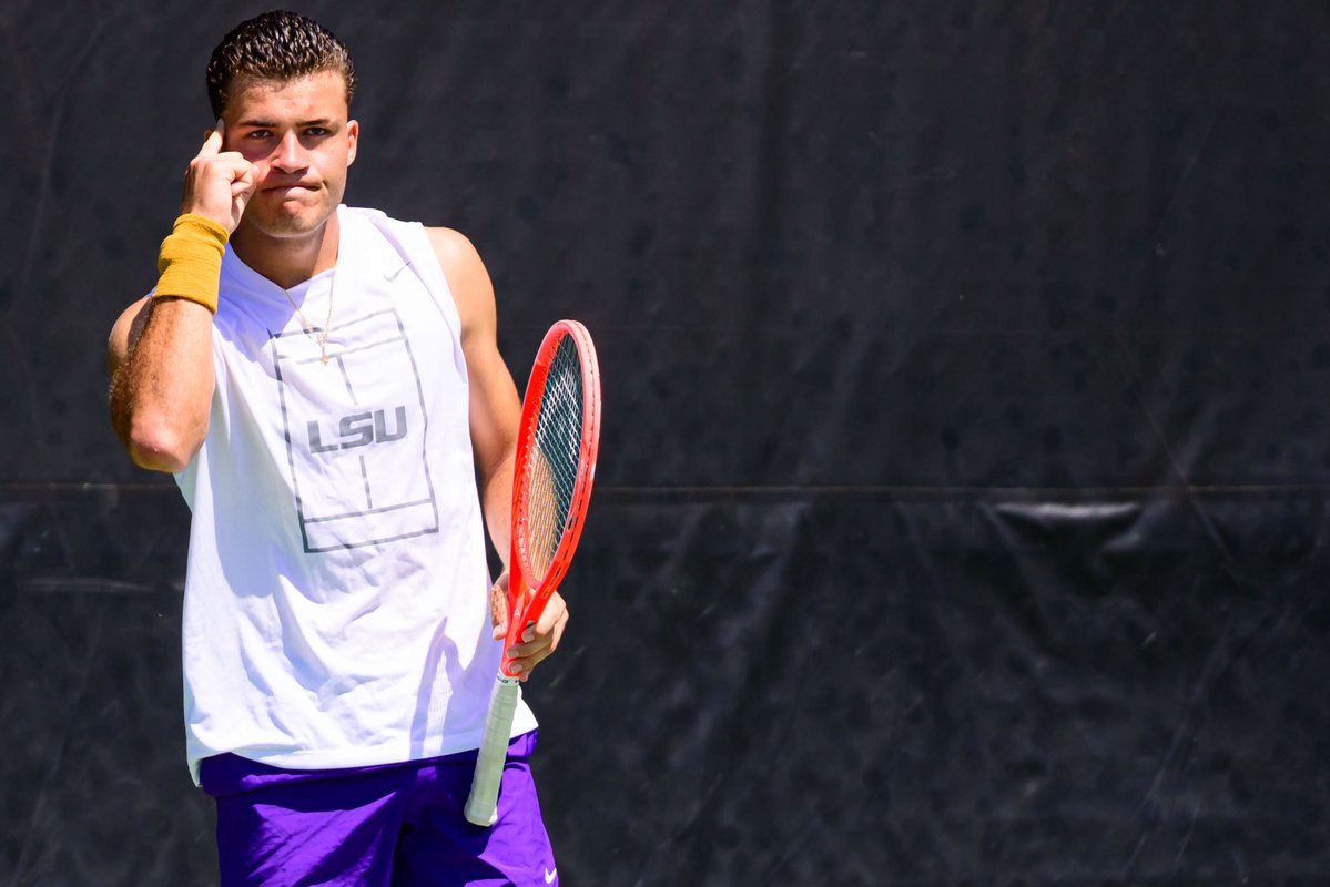 LSU Men's Tennis tweet media