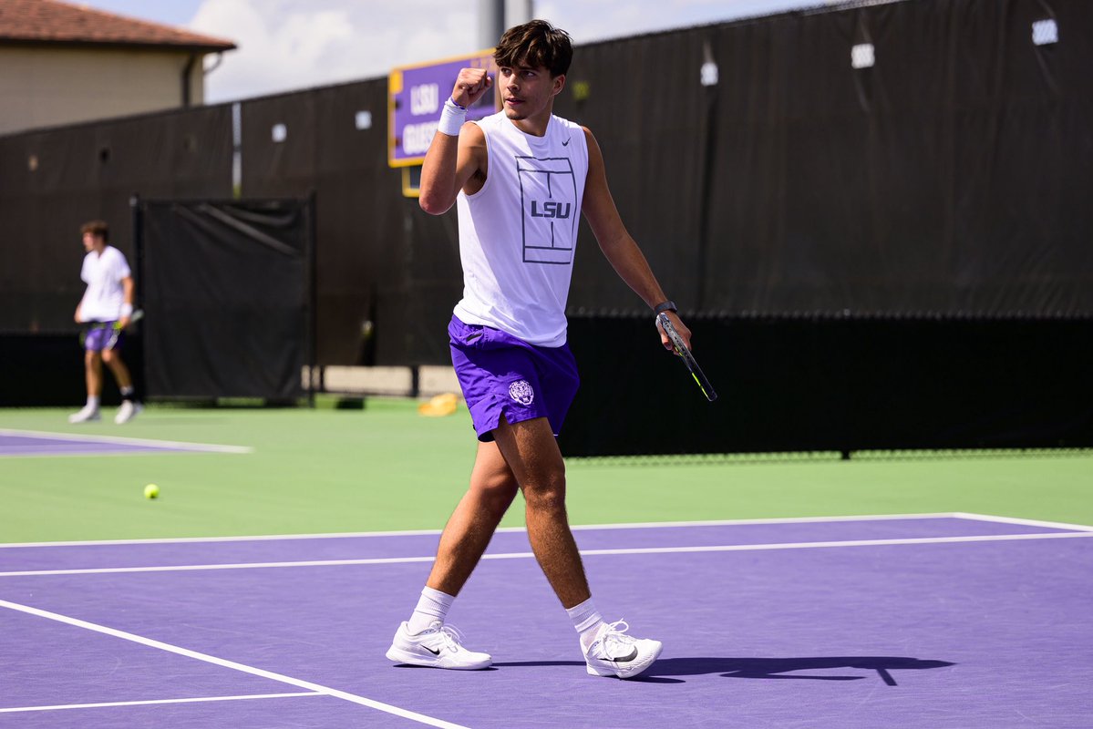 LSU Men's Tennis tweet media