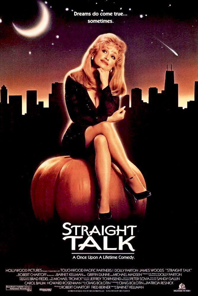 FilmNewsNos's tweet photo. 🎬MOVIE HISTORY: 34 years ago today, April 3, 1992, the movie ‘Straight Talk’ opened in theaters!
#DollyParton #GriffinDunne #MichaelMadsen #JamesWoods #PhilipBosco #JerryOrbach #DeirdreOConnell #JohnSayles #TeriHatcher #SpaldingGray #AmyMorton #CharlesFleischer #PaulaNewsome https://t.co/zFkLJbIQ6H