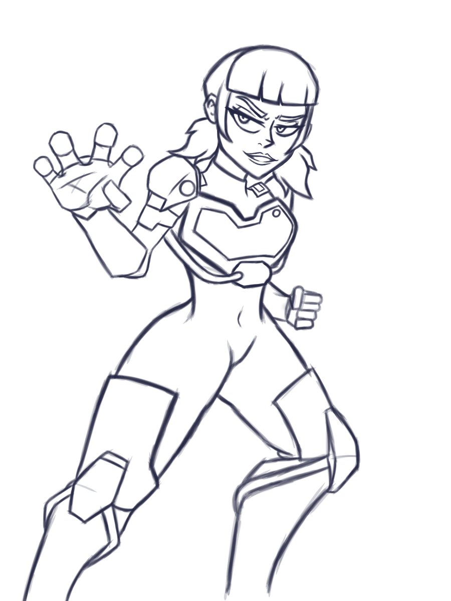 Dani320667's tweet image. Estoy buscando pulir mi "estilo" y aprovechando que el "tecno chaquetas" se convirtió en la "tecno dedales" hice un pequeño #sketch de #techjacket en la serie de #invincible