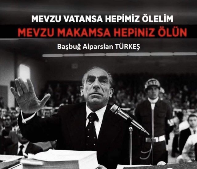 CeylanKalic's tweet photo. İlk ve tek liderim Türk’ün son Başbuğu Alparslan TÜRKEŞ Ruhun Şad Mekanın Cennet Olsun İnşallah.
Sen gittin gideli evlatların öksüz kaldı,herkez bir koltuk makam peşine düştü davamızın peşinde evlatlarına üvey muamelesi yapılıyor https://t.co/nwh27r3AbW