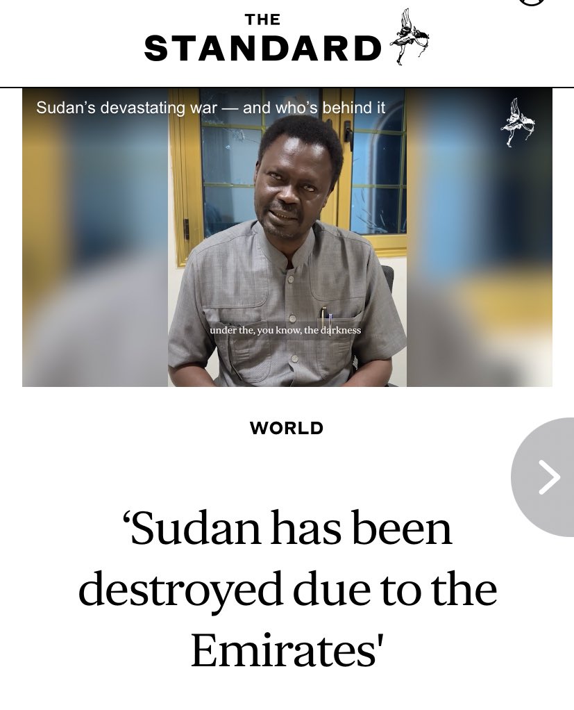 AL_7000T_'s tweet photo. 🚨 مقال لصحيفة The Standard البريطانية بعنوان:

>>تم تدمير #السودان بسبب #الإمارات<<

 https://t.co/PHENadnIUO

حرب مدمّرة تمزّق هذه الدولة الأفريقية — ويقول مسؤولون إن الإمارات تقوم سرًّا بتسليح الميليشيا.

لا يوجد ما هو أكثر إدانة من أن تصل أدوات ارتكاب جريمة حرب وهي لا تزال تحمل ملصقاتها بوضوح. فبين شحنة من الصواريخ والقذائف وطلقات الهاون التي تمت مصادرتها من قوات الدعم السريع، وهي جماعة شبه عسكرية سودانية متهمة على نطاق واسع بارتكاب مجازر وعمليات اغتصاب، وُجدت صناديق تحمل بوضوح علامات تشير إلى دولة الإمارات العربية المتحدة.

يحتوي أحد الصناديق على صاروخ مضاد للدبابات من طراز “كورنيت” وموسوم بعبارة “أبوظبي”. بينما يحمل صندوق آخر ملصق “القيادة المشتركة للإمداد والتموين، الإمارات العربية المتحدة”.

في حرب مثل حرب السودان، التي تغمرها الشائعات والإنكار والدعاية، فإن مثل هذه التفاصيل تحمل قوة خاصة بحد ذاتها.

تُعرض هذه الأسلحة في مقر جهاز المخابرات العامة في البلاد عندما قمت بزيارته. وقد تم تكليف ضباطه بتتبع تدفّق الأسلحة إلى داخل بلادهم.