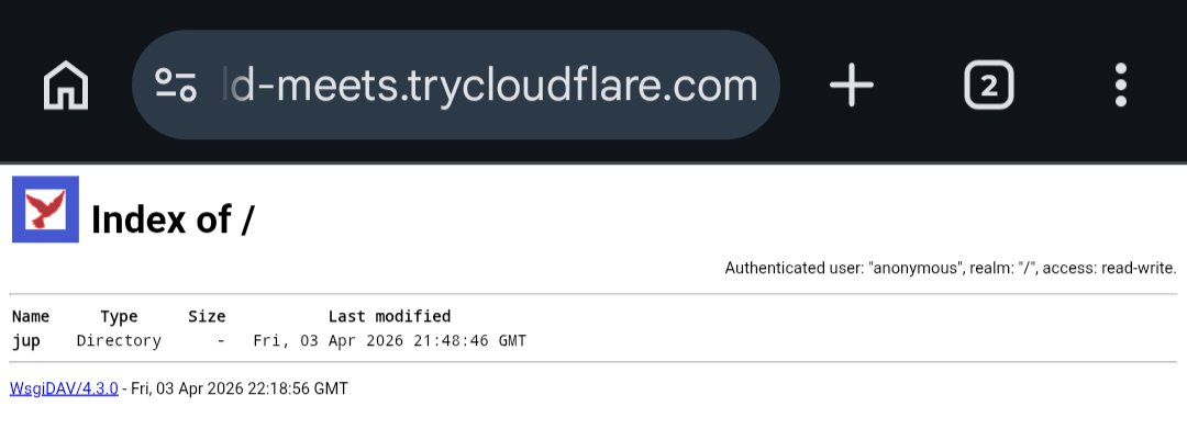 smica83's tweet image. hxxps://readings-pulse-fairfield-meets.trycloudflare(.)com/ 
#WsgiDAV #opendir