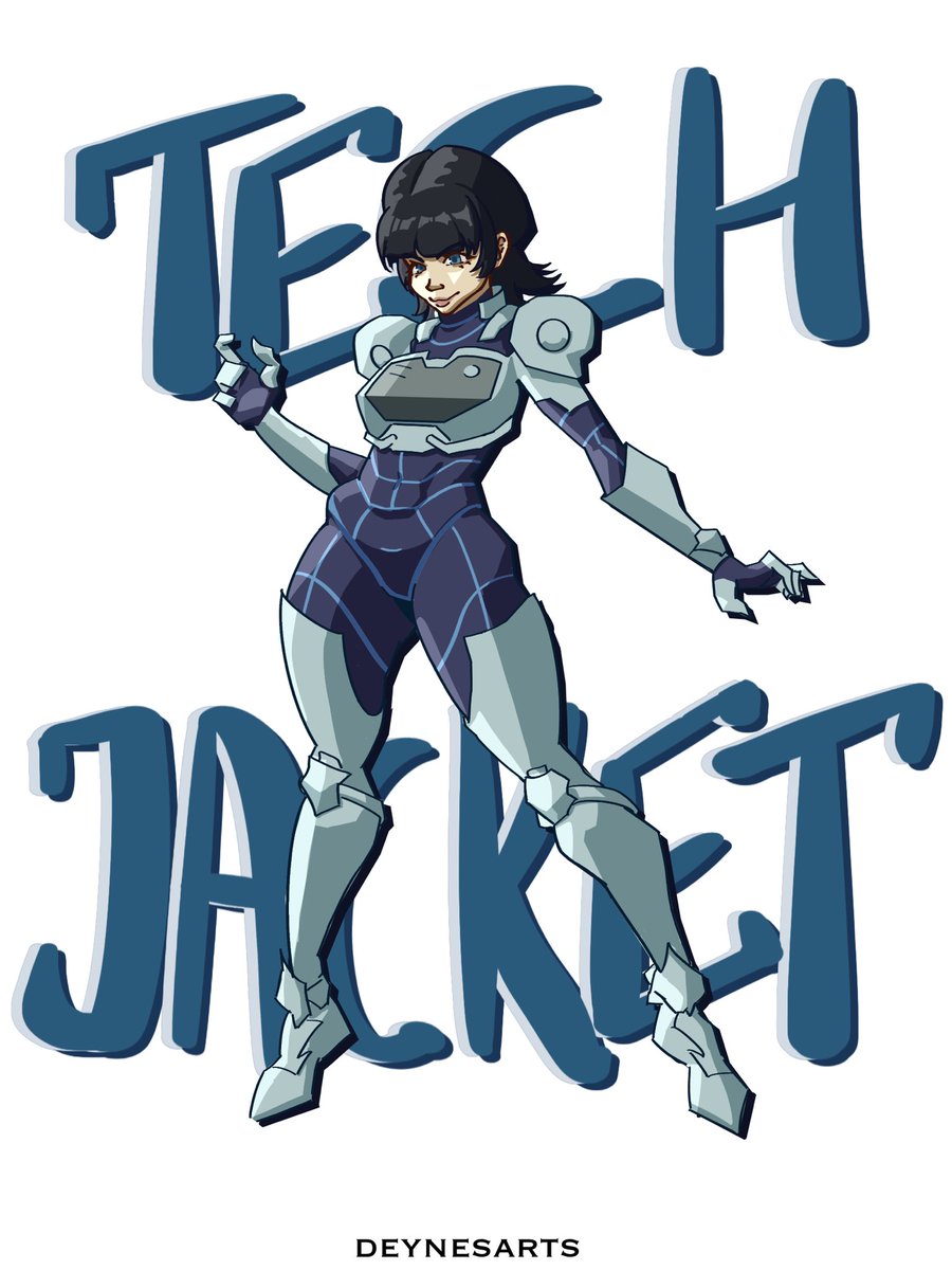 deynesarts's tweet image. Tech Jacket #invincible #techjacket