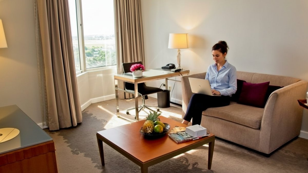 PullmanMiami's tweet image. #Traveling shouldn't feel like a squeeze.
At #PullmanMiami, we believe in giving you the room to actually live during your stay. Enjoy a #suite that lets you separate your "work mode" from your "relax mode" with ease.
Spread out and stay a while! bit.ly/3hY4B4g