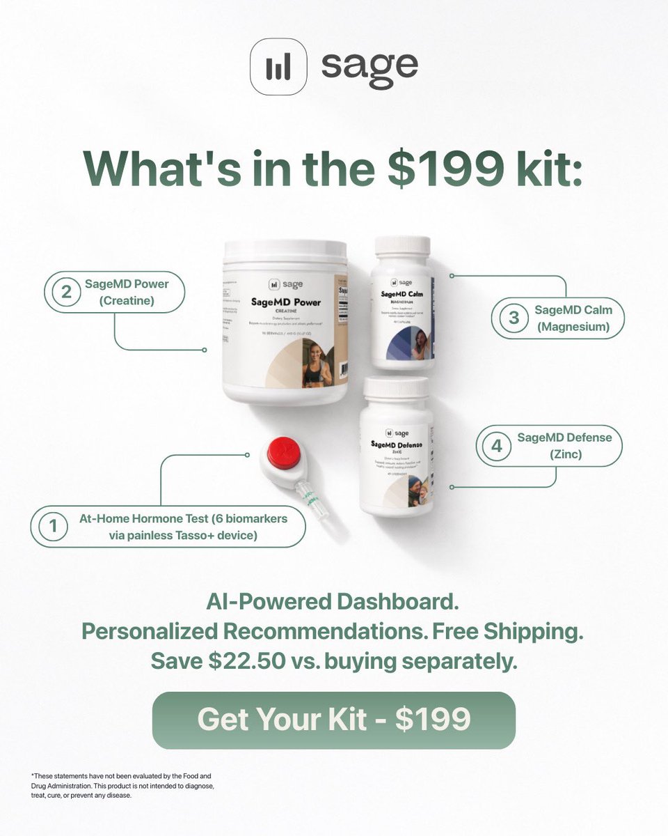 Sage Healthspan tweet media