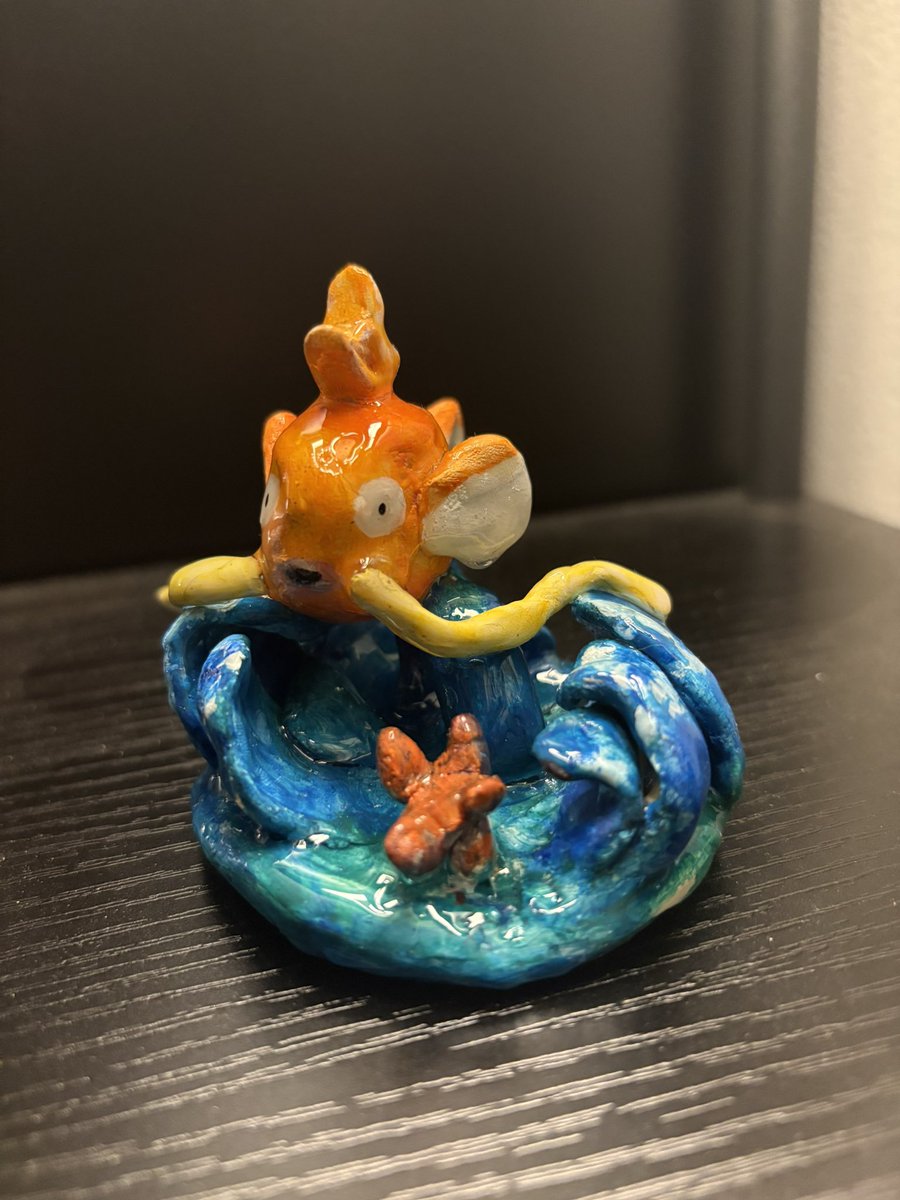 arcreatii's tweet photo. hes really silly looking but heres magikarp https://t.co/Jsdameo5wa