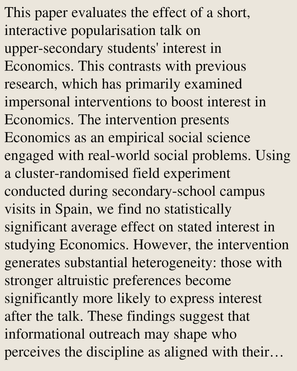 General Economics Papers tweet media