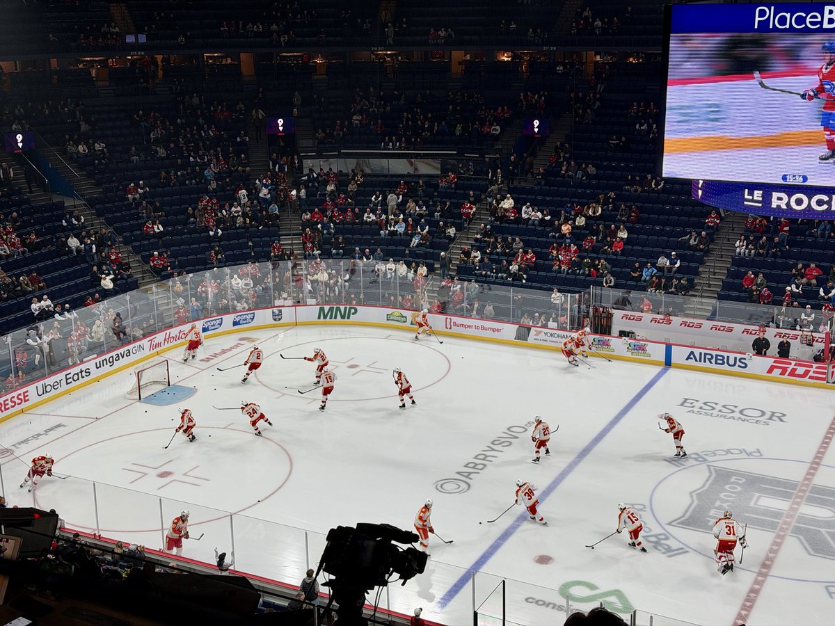 sprusina's tweet photo. Projected Wranglers lines at Rocket

Hunt - Morton - Frk
Kerins - Kirkland - Stromgren
King - Bishop - Wilkie
Bell - Silye - Ciona

Ottenbreit - Miromanov
Cicek - White
Morin - Bernard

Sergeev

Puck drop is 5:00 p.m. MT on FloHockey. Later on @Sportsnet960. https://t.co/Bt8EyILu3s
