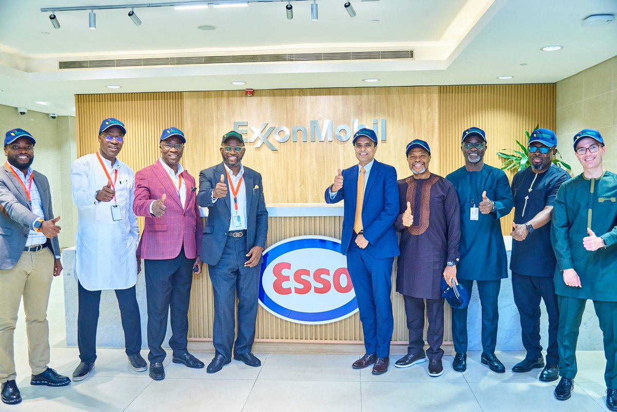 Advancing Strategic Collaboration
Yesterday, Jagir Baxi <a href="/jagzmeister/">Jagir Baxi</a> Chairman &amp; MD of ExxonMobil affiliates in Nigeria, alongside members of the Senior Leadership Team, received a management delegation from <a href="/Renaissance_Afr/">Renaissance Africa Energy Company</a> , led by MD/CEO, Tony Attah, at Kaara Place,