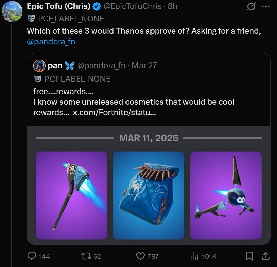 Backers | Fortnite News tweet media