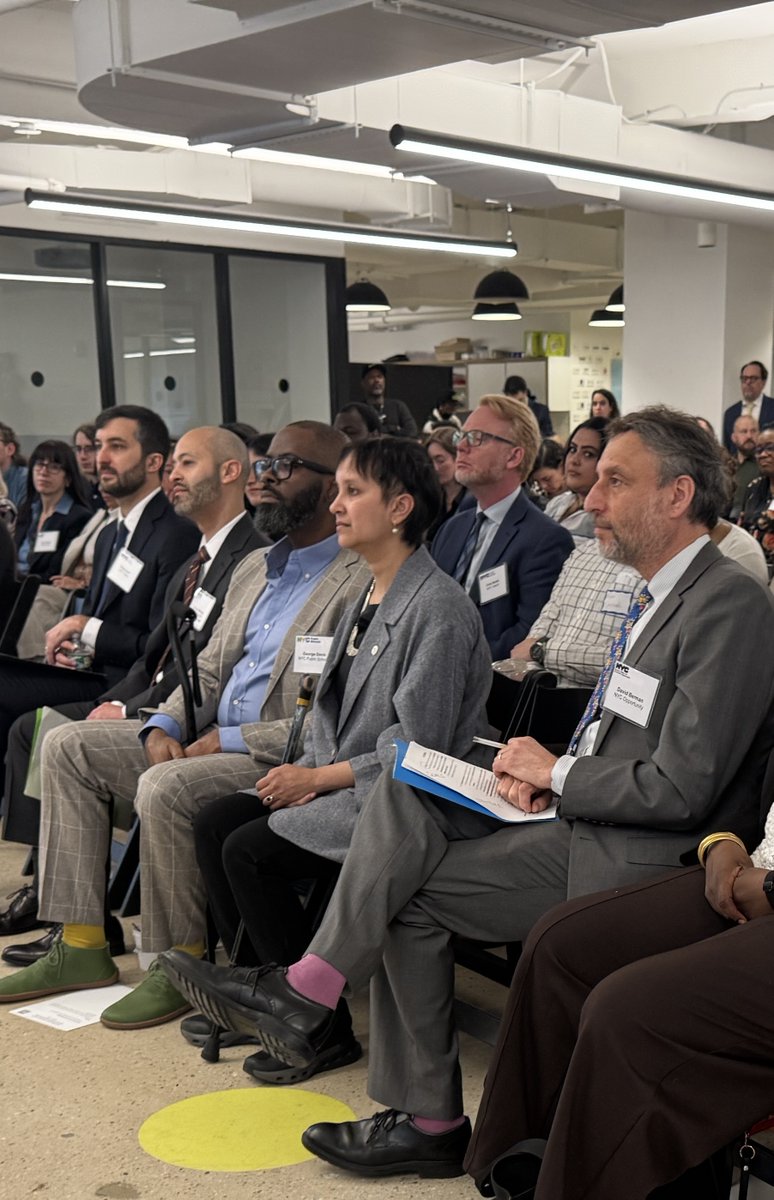 NYCDisabilities's tweet photo. MOPD Commissioner Agarwal joined @dmjuliesu and City partners to mark the launch of a co-design initiative expanding employment opportunities for New Yorkers with disabilities, as we recognize Autism Acceptance Month. @ahrcnyc, @nycsbs, @nycopportunity, NYC Talent https://t.co/wxgJHIlDsL