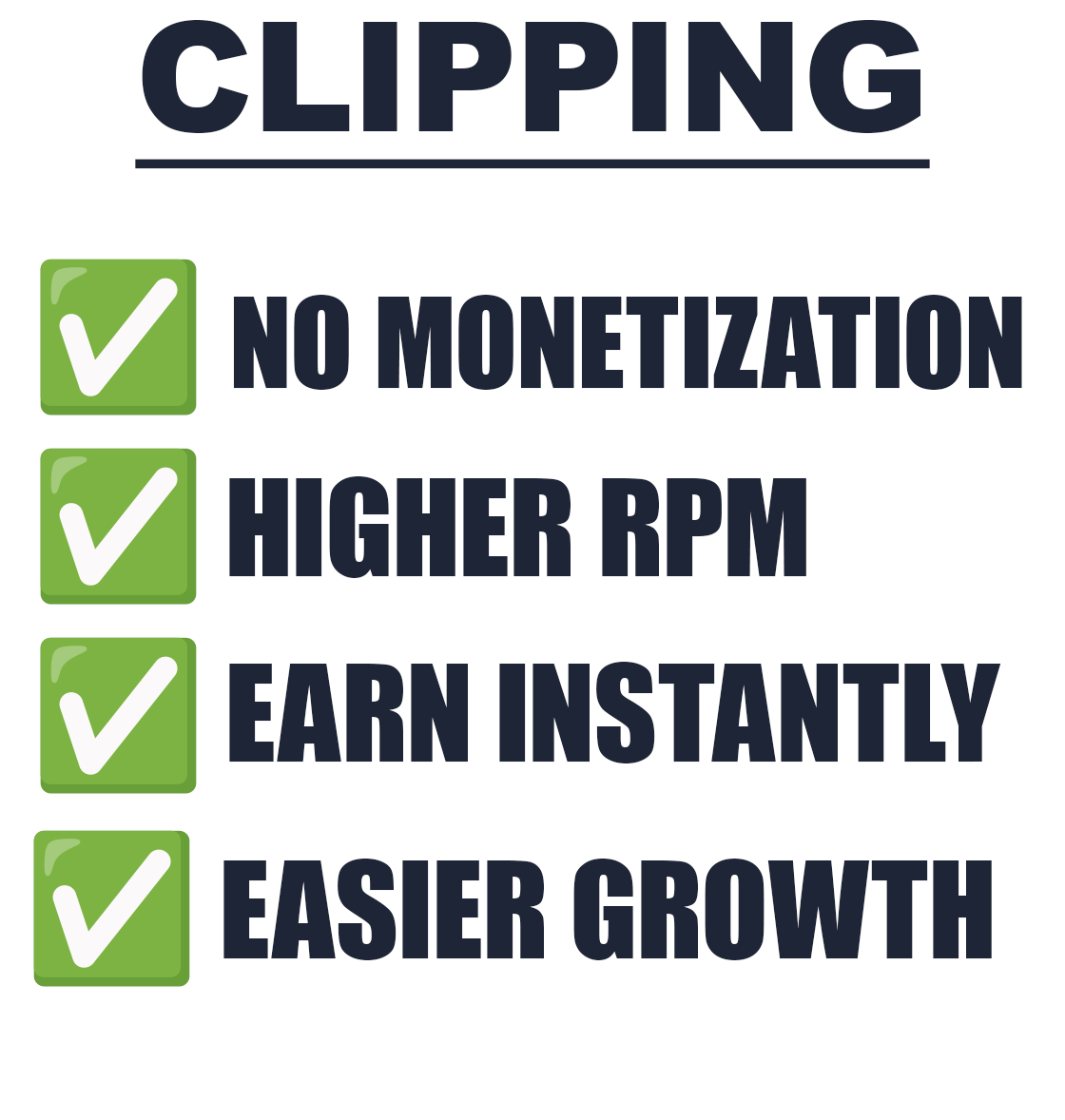 manichd's tweet photo. Clipping has been a game changer for so many creators. The fact you can create a new account and start earning instantly is just unbelievable... 

If you want quick money, clipping is 100% something you need to try. https://t.co/4j3HCPU8ap