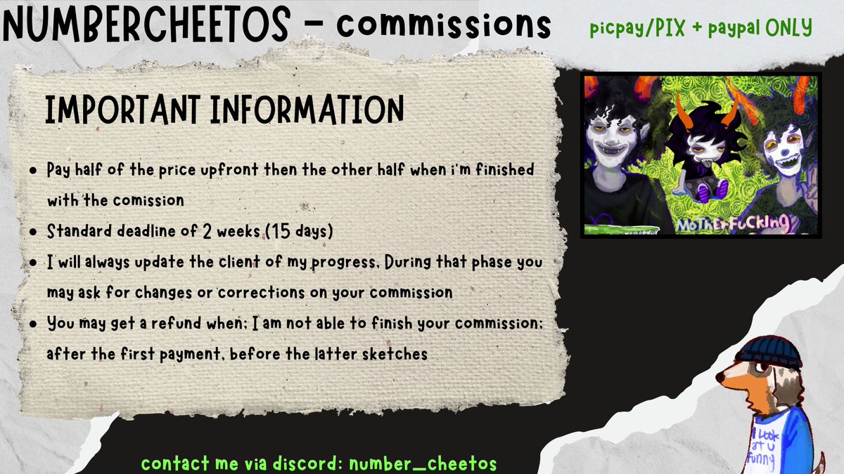 Number (comms open) tweet media