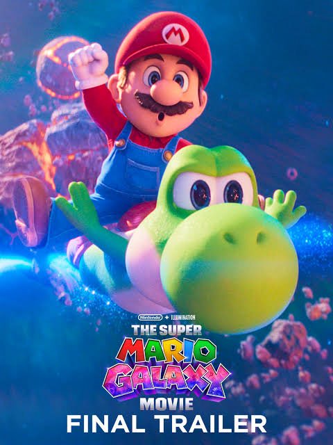 QB1Tattoo's tweet photo. Mario Galaxy Movie is so good that I will have to see it twice in theaters! #LetsAGo https://t.co/nhr0LQbKOZ
